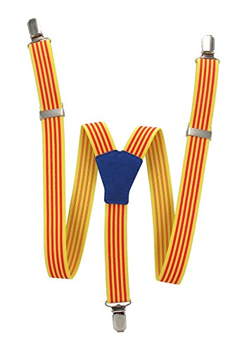 GLOSAN Elastic de Bandera Catalana amb forma tipus-Y i pinces metáliques 5/10 anys