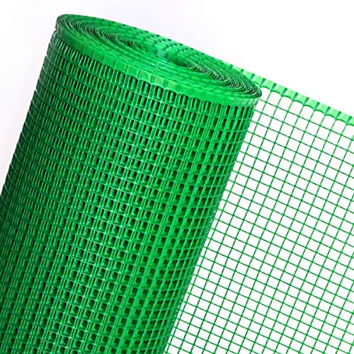Goplast - Malla (1,2 m de ancho, plástico, se vende por metros), color verde Goplast - Malla (1,2 m de ancho, plástico, se vende por metros), color verde
