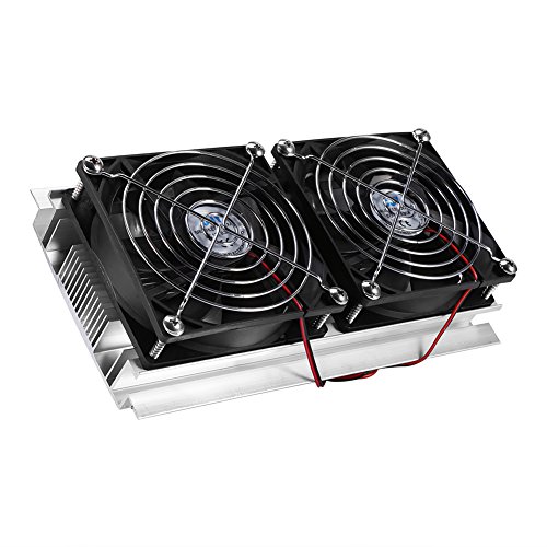 Hilitand Refrigerador termoeléctrico de Doble núcleo Sistema Peltier Refrigeración por semiconductor Sistema de refrigeración DIY 12V 120W Hilitand Refrigerador termoeléctrico de Doble núcleo Sistema Peltier Refrigeración por semiconductor Sistema de refrigeración DIY 12V 120W