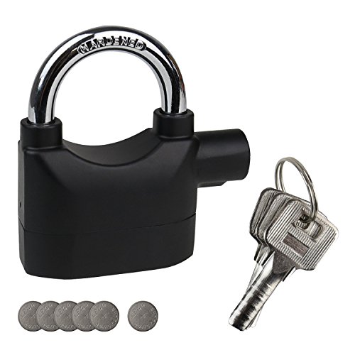 HMF 3503-02 Candado, función de Alarma, 110 dB, Outdoor, 9,8 x 7,1 x 3,35 cm, Negro HMF 3503-02 Candado, función de Alarma, 110 dB, Outdoor, 9,8 x 7,1 x 3,35 cm, Negro