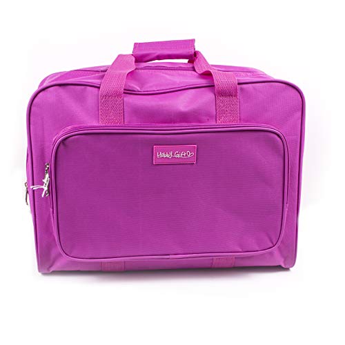 Hobby Gift - Bolsa de transporte para máquina de coser, Rosa, 20 x 47 x 34cm