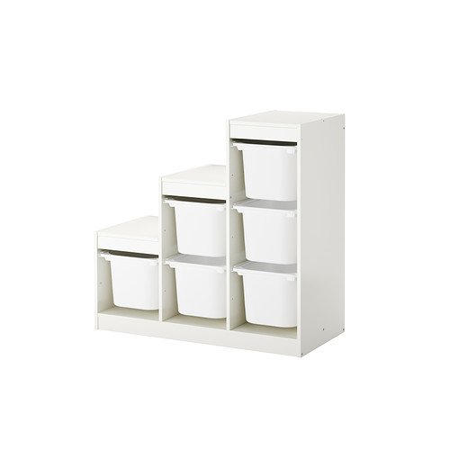 Ikea TROFAST - combinación de almacenaje con Cajas Â £ 63-100x44x94 cm