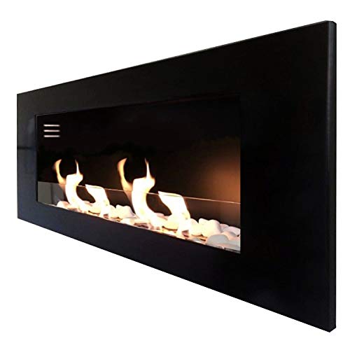 Kaminbau Mierzwa - Chimenea de etanol modelo TCP, incluye juego de piedras decorativas, latas de combustible, cristal de seguridad y extintor de acero inoxidable, color a elegir Kaminbau Mierzwa - Chimenea de etanol modelo TCP, incluye juego de piedras decorativas, latas de combustible, cristal de seguridad y extintor de acero inoxidable, color a elegir