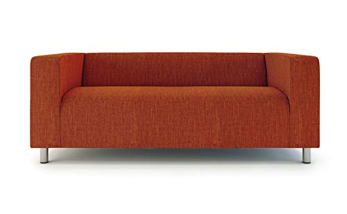 Klippan - Funda de sofá para sofá IKEA de 2 plazas Klippan Loveseat de poliéster, color naranja