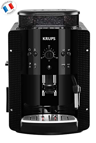 Krups YY8125FD - Máquina espresso, automática, de café molido, 1400 W, 1.6 L, negro