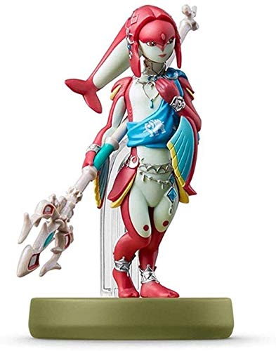 Ldwxxx Leyenda de Zelda Amiibo: Mipha Figurita!Leyenda de Zelda Figura de acción del Juego Obra Maestra Figura Coleccionable de la respiración del Salvaje Japón Importar / 3DS / WiiU/Switch