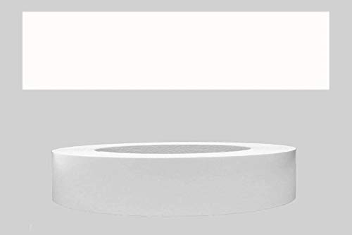 Mprofi MT® (10m rollo) Cantoneras laminadas melamina para rebordes con Greve Blanco Liso 22 mm