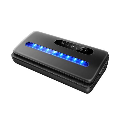 MQH Envasadora al Vacío Sellador al vacío Completamente automático portátil Máquina selladora de Alimentos en el hogar seco Mojado la máquina de Embalaje Selladora al Vacio (Color : Black) MQH Envasadora al Vacío Sellador al vacío Completamente automático portátil Máquina selladora de Alimentos en el hogar seco Mojado la máquina de Embalaje Selladora al Vacio (Color : Black)