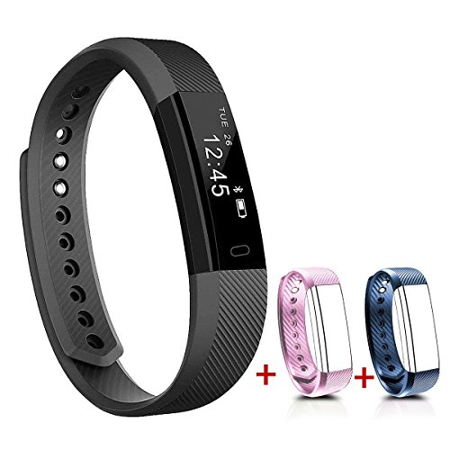 NAKOSITE SB2433 Reloj inteligente mujer hombre Smartwatch Pulsera actividad relojes Inteligentes deportivo, Podometro Contador de Pasos, Calorías, Sueño,Distancia, Android 5.0 o IOS 8.0 y posteriors NAKOSITE SB2433 Reloj inteligente mujer hombre Smartwatch Pulsera actividad relojes Inteligentes deportivo, Podometro Contador de Pasos, Calorías, Sueño,Distancia, Android 5.0 o IOS 8.0 y posteriors