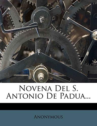 Novena Del S. Antonio De Padua...