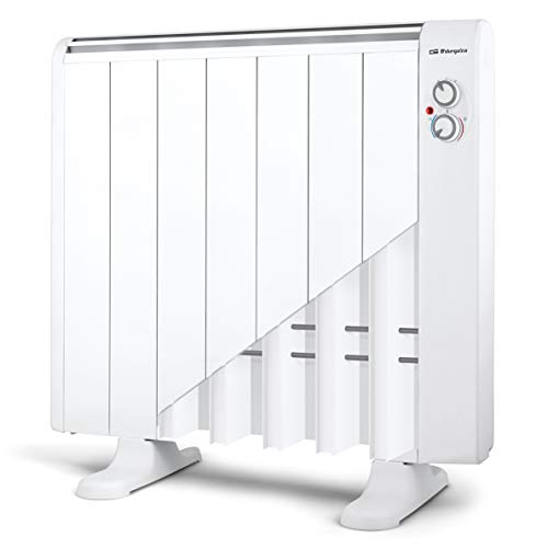 Orbegozo RRM 1310 – Emisor térmico sin aceite, 7 elementos, 1300 W, 2 niveles de potencia, color blanco Orbegozo RRM 1310 – Emisor térmico sin aceite, 7 elementos, 1300 W, 2 niveles de potencia, color blanco