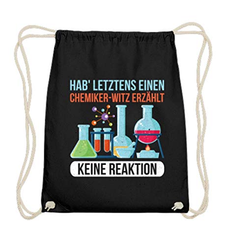 Para productos químicos humorísticos y nerds – algodón Gymsac., color Negro, talla 37cm-46cm Para productos químicos humorísticos y nerds – algodón Gymsac., color Negro, talla 37cm-46cm