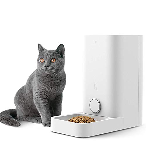 PETKIT Alimentador Inteligente para Perros y Gatos -Doble Fresco -Nunca Tarjeta -Gran Capacidad -Fácil de Limpiar (Mini 2,8 litros)
