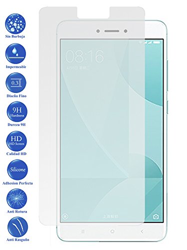 Protector de Pantalla Cristal Templado Vidrio 9H Premium para Xiaomi Redmi 4X - Todotumovil