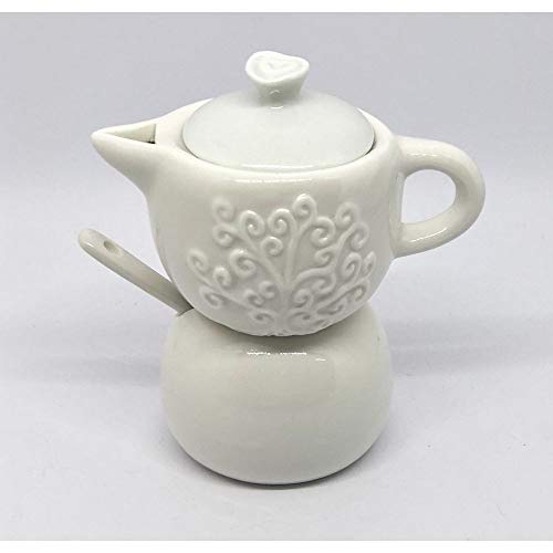 Publilancio srl Azucarero Moka cafetera de porcelana árbol de la vida bombonera Publilancio srl Azucarero Moka cafetera de porcelana árbol de la vida bombonera