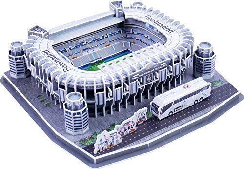 Puzzle 3D tridimensional Campo de Fútbol Mundial Famoso para Niños Niños DIY Hechizo Insertar Juguete de Inserción de Hechizo (Santiago Bernabéu Estadio España) Puzzle 3D tridimensional Campo de Fútbol Mundial Famoso para Niños Niños DIY Hechizo Insertar Juguete de Inserción de Hechizo (Santiago Bernabéu Estadio España)