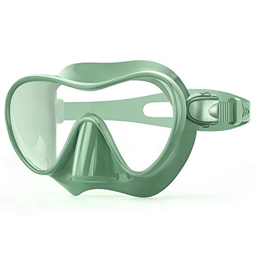 QcoQce Gafas de buceo, gafas de esnórquel, antivaho, anti fugas, protección UV, cristal templado, máscara de esnórquel con suave correa de silicona ajustable, cómoda para niños y adultos QcoQce Gafas de buceo, gafas de esnórquel, antivaho, anti fugas, protección UV, cristal templado, máscara de esnórquel con suave correa de silicona ajustable, cómoda para niños y adultos