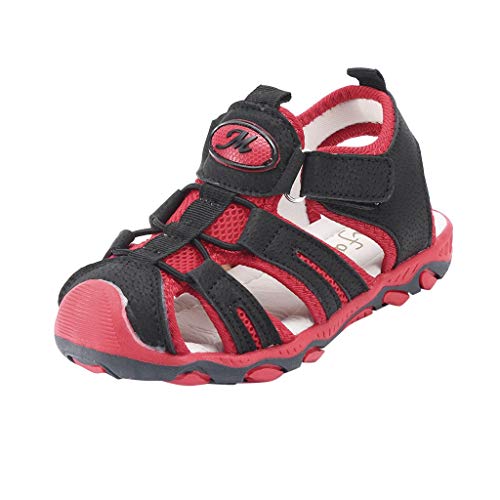 Sandalias Niño Playa Cerradas Verano Zapatos Punta Descubierta Niñas Velcro Botines de Senderismo para Bebés Sandalias Niño Playa Cerradas Verano Zapatos Punta Descubierta Niñas Velcro Botines de Senderismo para Bebés