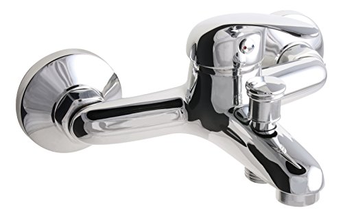 Sanitop-Wingenroth tiado – Grifo mezclador para bañera, cromo, Grifo, Monomando, Grifo para bañera Sanitop-Wingenroth tiado – Grifo mezclador para bañera, cromo, Grifo, Monomando, Grifo para bañera