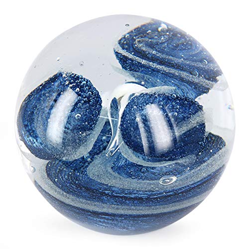 Signes Grimalt By Sigris - Pisapapeles de Cristal | Color - Verde Brillante Noche, 12 cm x 12,5 cm x 12,5 cm - Regalo Original Signes Grimalt By Sigris - Pisapapeles de Cristal | Color - Verde Brillante Noche, 12 cm x 12,5 cm x 12,5 cm - Regalo Original