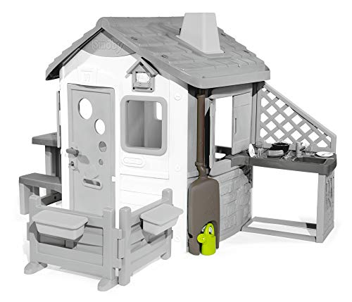 Smoby-Set recoge-aguas para Jura Lodge II (810906) Accesorio casita, color gris , color/modelo surtido