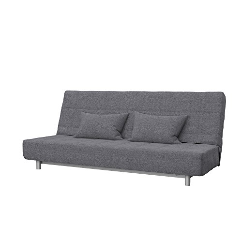 Soferia - IKEA BEDDINGE Funda para sofá Cama de 3 plazas, Naturel Grey