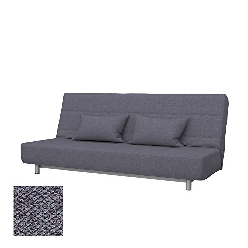 Soferia - IKEA BEDDINGE Funda para sofá Cama de 3 plazas, Nordic Anthracite