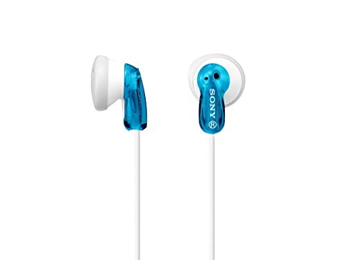 Sony MDR-E9LP - Auriculares (Intraaural, 18-22000 Hz, 104 Db, Alámbrico, 1,2m, Azul, Color Blanco)