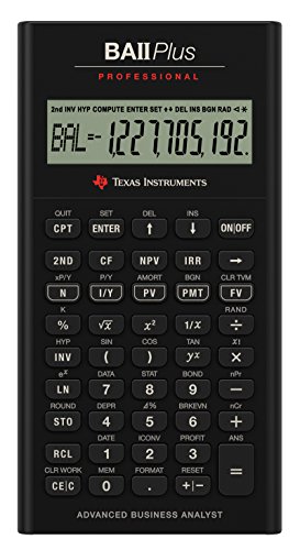 Texas Instruments BA II Plus Professional Calculadora