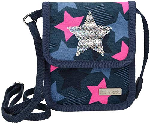 TOP MODEL Monedero Colgante Topmodelestrella de Lentejuelas Azul M Monedero, 25 cm, Multicolor TOP MODEL Monedero Colgante Topmodelestrella de Lentejuelas Azul M Monedero, 25 cm, Multicolor