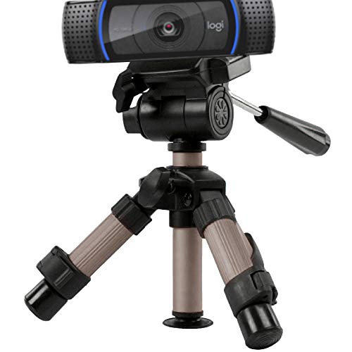 TronicXL Trípode de 17 W para cámara web compatible con Logitech C920 Brio 4K C925e C922x C922 C930e C930 C615 cámara Microsoft Lifecam Studio Zoom-Call accesorios de oficina para el hogar