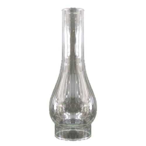 Tulipa de cristal quinqué transparente con boca de 60 mm LB 529645B