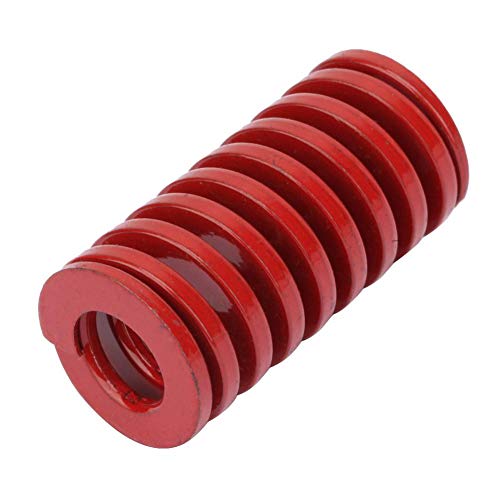 1pcs Resorte de matriz rojo OD 22 mm ID 11 mm Molde de carga media Muelle de resorte Serie roja Molde doméstico Muelle de alambre plano Compresión de carga media(TM22*80mm)