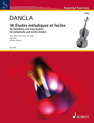 36 Melodious and Easy Studies Op. 84 Alto: op. 84. Viola.