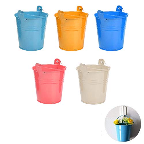 5 Piezas Macetas Colgantes Metal,Macetas Balcon Maceta para Colgar,Maceta de Metal Colgante Gancho,con Engánchate,para Balcón,Jardín,Decoración del Hogar,Plantar Pequeñas Plantas(5 Colores) 5 Piezas Macetas Colgantes Metal,Macetas Balcon Maceta para Colgar,Maceta de Metal Colgante Gancho,con Engánchate,para Balcón,Jardín,Decoración del Hogar,Plantar Pequeñas Plantas(5 Colores)