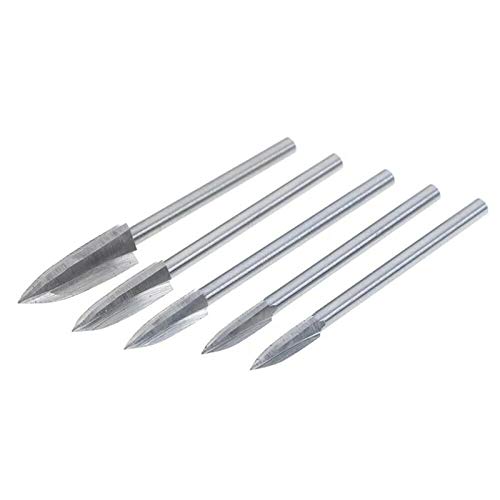 5 unids/set broca de tallado y grabado de madera, cortador de raíz, herramientas de tallado para manualidades en madera, regalo para amantes 5 unids/set broca de tallado y grabado de madera, cortador de raíz, herramientas de tallado para manualidades en madera, regalo para amantes