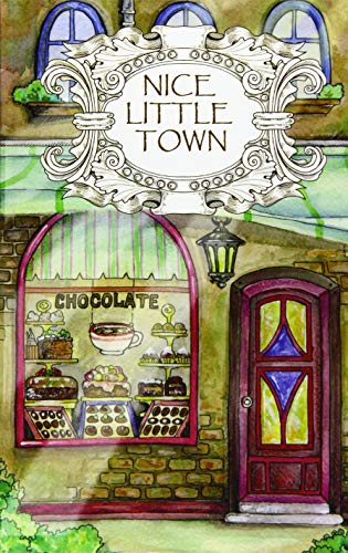 Adult Coloring Book: Nice Little Town: Volume 1