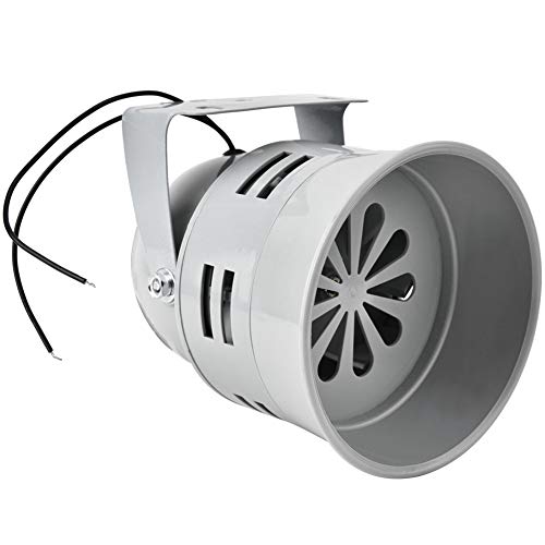 Alarma de Motor eléctrico: bocinas de 120 dB ruidosas bocina/Alarma/Sirena impulsada por Motor eléctrico, Mini bocina de prevención de Incendios para Obras de construcción, etc.(220 V)