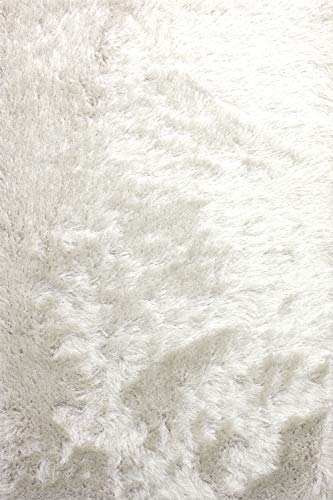 Alfombra de Pelo Largo Prestige Blanco 140x200 cm - Alfombra Blanda Extra Larga Alfombra de Pelo Largo Prestige Blanco 140x200 cm - Alfombra Blanda Extra Larga