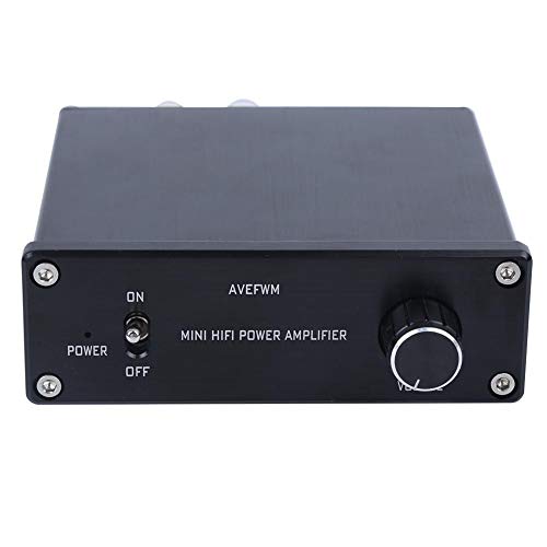Amplificador de potencia de aluminio DC12-24V, 50W + 50W Equipo de audio de amplificador de potencia digital estéreo compacto de alta fidelidad para el hogar TPA3116 A01-50W Amplificador de potencia de aluminio DC12-24V, 50W + 50W Equipo de audio de amplificador de potencia digital estéreo compacto de alta fidelidad para el hogar TPA3116 A01-50W