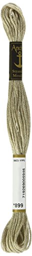 Anchor - Hilo de Bordar de 6 hebras, 8 m, Color marrón Anaranjado (Tawny Light), 12 por Caja Anchor - Hilo de Bordar de 6 hebras, 8 m, Color marrón Anaranjado (Tawny Light), 12 por Caja