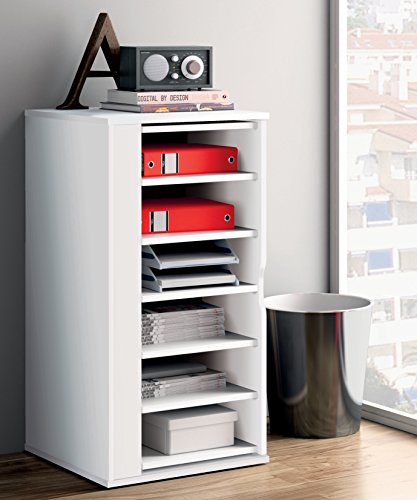 Armario auxiliar zapatero multiusos giratorio 270º color blanco brillo para almacenamiento de cocina, oficina, entrada o dormitorio. 60cm altura x 47cm ancho x 47cm fondo Armario auxiliar zapatero multiusos giratorio 270º color blanco brillo para almacenamiento de cocina, oficina, entrada o dormitorio. 60cm altura x 47cm ancho x 47cm fondo