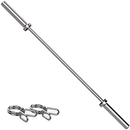 Barbell, Bar Olímpica, Mujer, Longitud: 150 Cm / 59 Pulgadas, Peso: 11 Kg, Fin: 50 Mm Ø, Manillar: 28 Mm Ø, Máx. Capacidad: 250 Kg, Acero