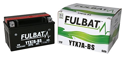 Batería Fulbat Agm Ytx7A-Bs 12V 6Ah 90A Largo: 150 X Ancho: 87 X Alto 93 (Mm) ¦