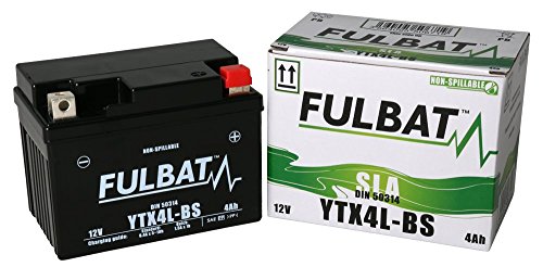 Batería Fulbat Sla12-4 12V 3Ah 50A Largo: 113 X Ancho: 70 X Alto 85 (Mm)