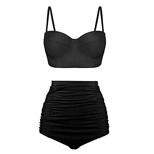 Bikini Mujer Push Up 2019 Bikinis de Cintura Alta Sexy Traje de Baño de Dos Piezas Retro de Playa Bohemia Acolchado Bañador vikinis brasileño Conjunto Tallas Grandes Biquini Ropa Bikini Mujer Push Up 2019 Bikinis de Cintura Alta Sexy Traje de Baño de Dos Piezas Retro de Playa Bohemia Acolchado Bañador vikinis brasileño Conjunto Tallas Grandes Biquini Ropa