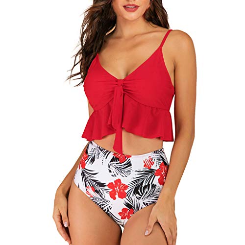 Bikinis Mujer 2019 Bikini con Estampado de Cintura Alta Sexy Traje de Baño de Dos Piezas Brasileños Acolchado Bañador vikinis Push Up Dividido BañAdores Biquini Ropa riou Bikinis Mujer 2019 Bikini con Estampado de Cintura Alta Sexy Traje de Baño de Dos Piezas Brasileños Acolchado Bañador vikinis Push Up Dividido BañAdores Biquini Ropa riou