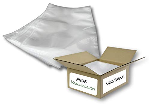 Bolsas de vacío profesionales [1 caja = 1000 unidades] dimensiones 100 x 150 mm, 90 µ