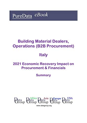 Building Material Dealers, Operations (B2B Procurement) Italy Summary: 2021 Economic Recovery Impact on Revenues & Financials (English Edition)
