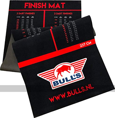 Bulls NL Finish - Alfombra para dardos (300 x 90 cm)